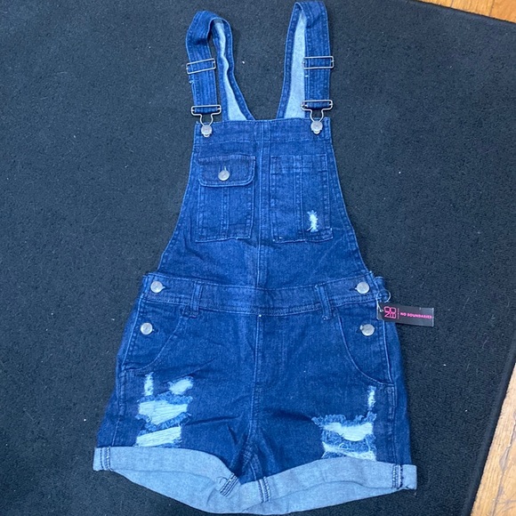 Overall Shorts - Picture 1 of 5